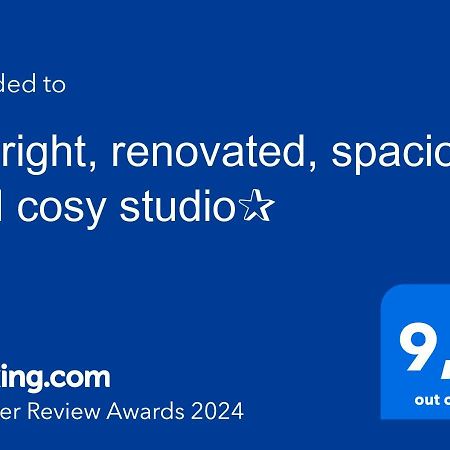 ✰Bright, Renovated, Spacious And Cosy Studio✰ Atenas Exterior foto